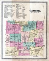 Cambria Township, Cambria Center, North Ridge P.O., Pekin P.O., Niagara and Orleans County 1875